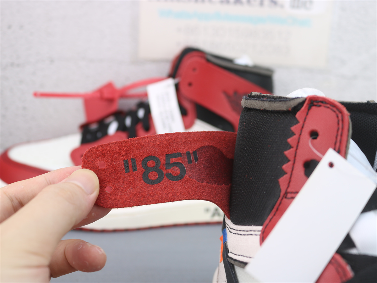 LJR Batch OFF-WHITE x Air Jordan 1 Retro High Chicago AA3834 101
